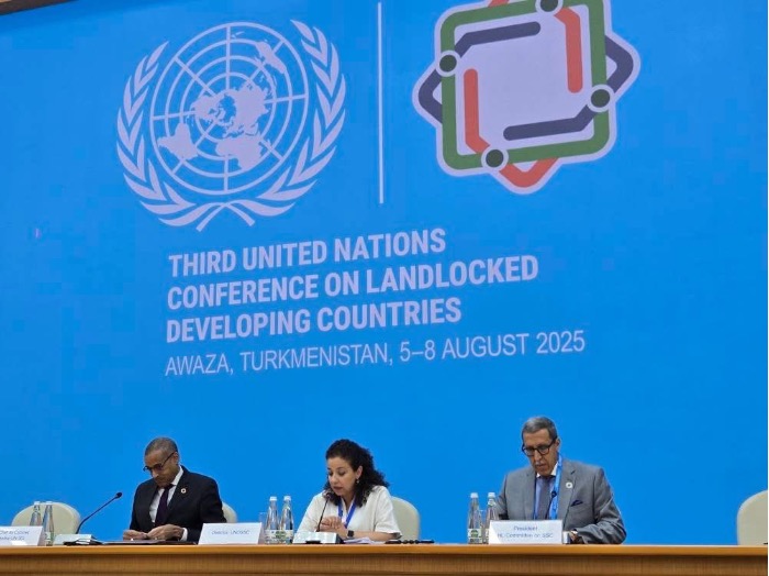 Nədimə Rəhimli BMT-nin Dənizə çıxışı olmayan inkişaf etməkdə olan ölkələr üzrə üçüncü Konfransında iştirak edib