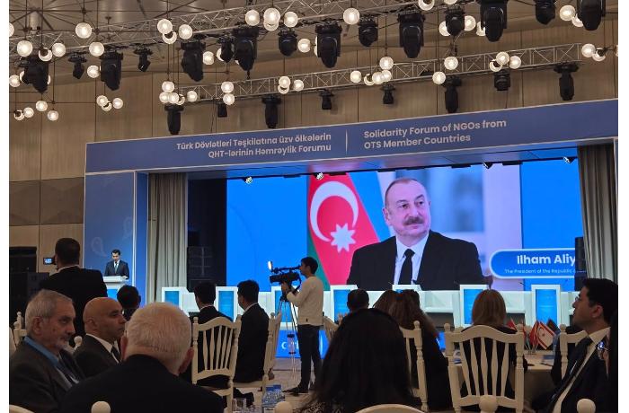  Qeyri-Hökumət Təşkilatlarına Dövlət Dəstəyi Agentliyinin təşkilatçılığı ilə Türk Dövlətləri Təşkilatına üzv ölkələrin qeyri-hökumət təşkilatlarının həmrəylik forumu keçirildi