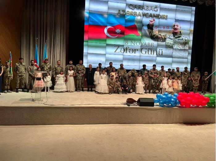 Əmək və Əhalinin Sosial Müdafiəsi Nazirliyi tabeliyində Sosial Xidmətlər Agentliyinin dəstəyilə "Vətəndaşların Sosial Rifahı Naminə" İctimai Birliyinin nəzdində fəaliyyət göstərən Günərzi Qayğı Mərkəzlərində 8 Noyabr - Zəfər Günü və 9 Noyabr Dövlət Bayrağı Günü münasibətilə tədbirlər keçirilib